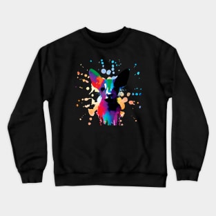 Miniature Pinscher Puppy Mini Pin Design Crewneck Sweatshirt